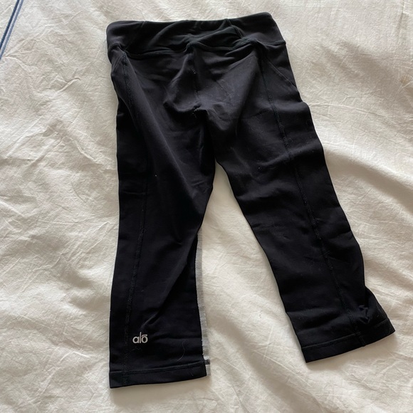 ALO heathered front crop leggings - Picture 5 of 5